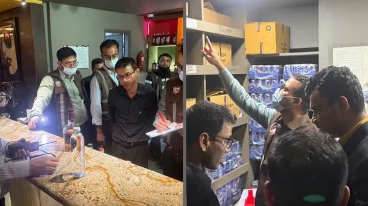 গুলশানের কিংফিশার রেস্টুরেন্টে অভিযান, জব্দ বিপুল অ্যালকোহল