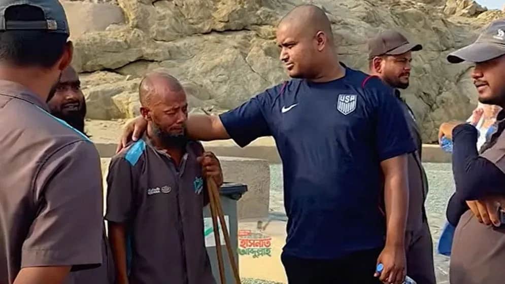ওমরাহ করতে গিয়ে প্রবাসীদের নানা অভিযোগ শুনলেন হাসনাত