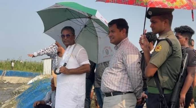 এমপির উপস্থিতিতে খাসজমি উদ্ধারে লুটপাট, নেপথ্যে যুবদল নেতার কোটি টাকার চাঁদাবাজি