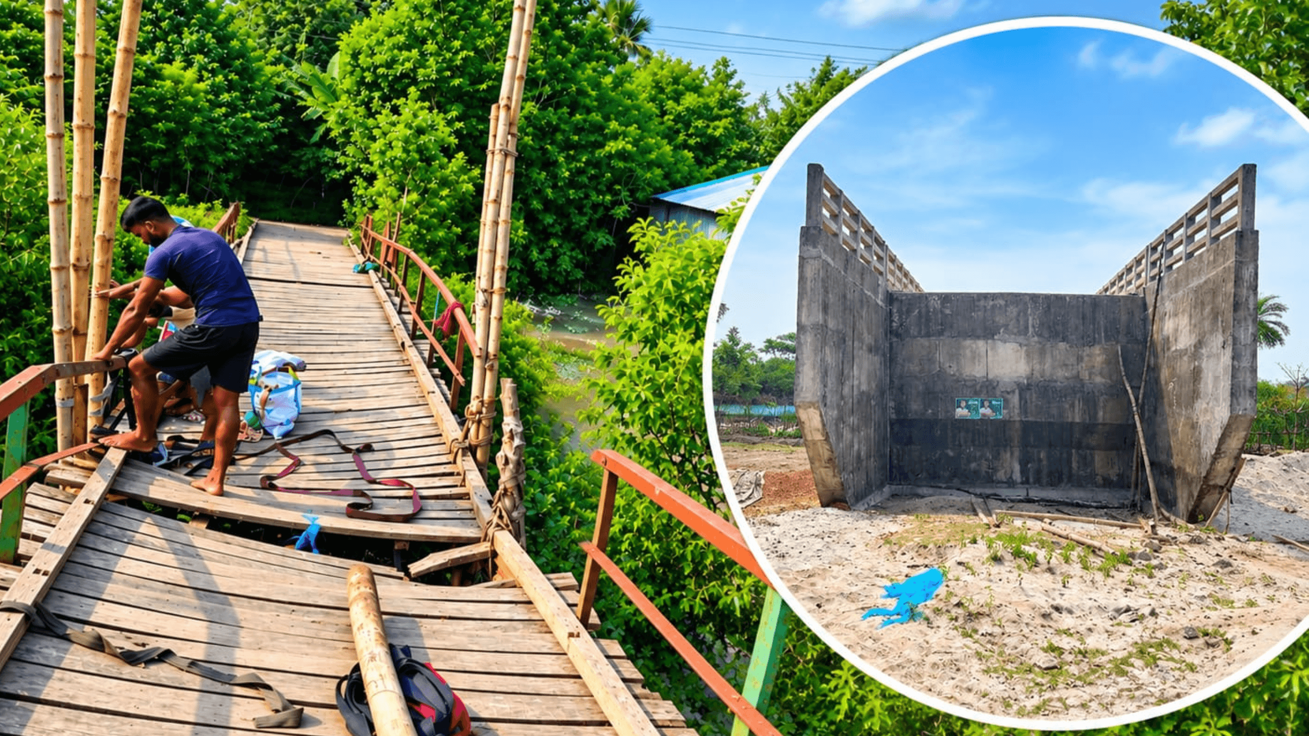 সরকার আসে, সরকার যায়—দুই যুগেও ঘোচেনি মোংলাবাসীর দুর্ভোগ