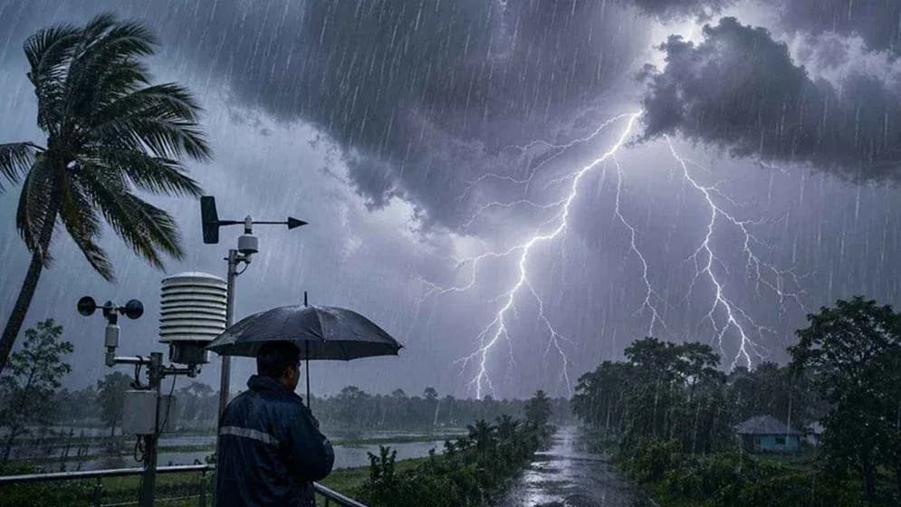 সারা দেশে বজ্রবৃষ্টির আভাস, বাড়তে পারে তাপমাত্রা