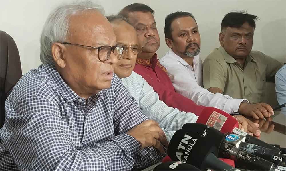 লংমার্চের নামে বিরোধী দল গণতন্ত্র বিনষ্টের চেষ্টা করছে: রিজভী