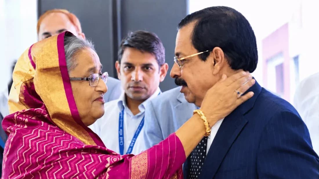 আমার অনুপস্থিতিতে আওয়ামী লীগের সভাপতি শেখ সেলিম: শেখ হাসিনা