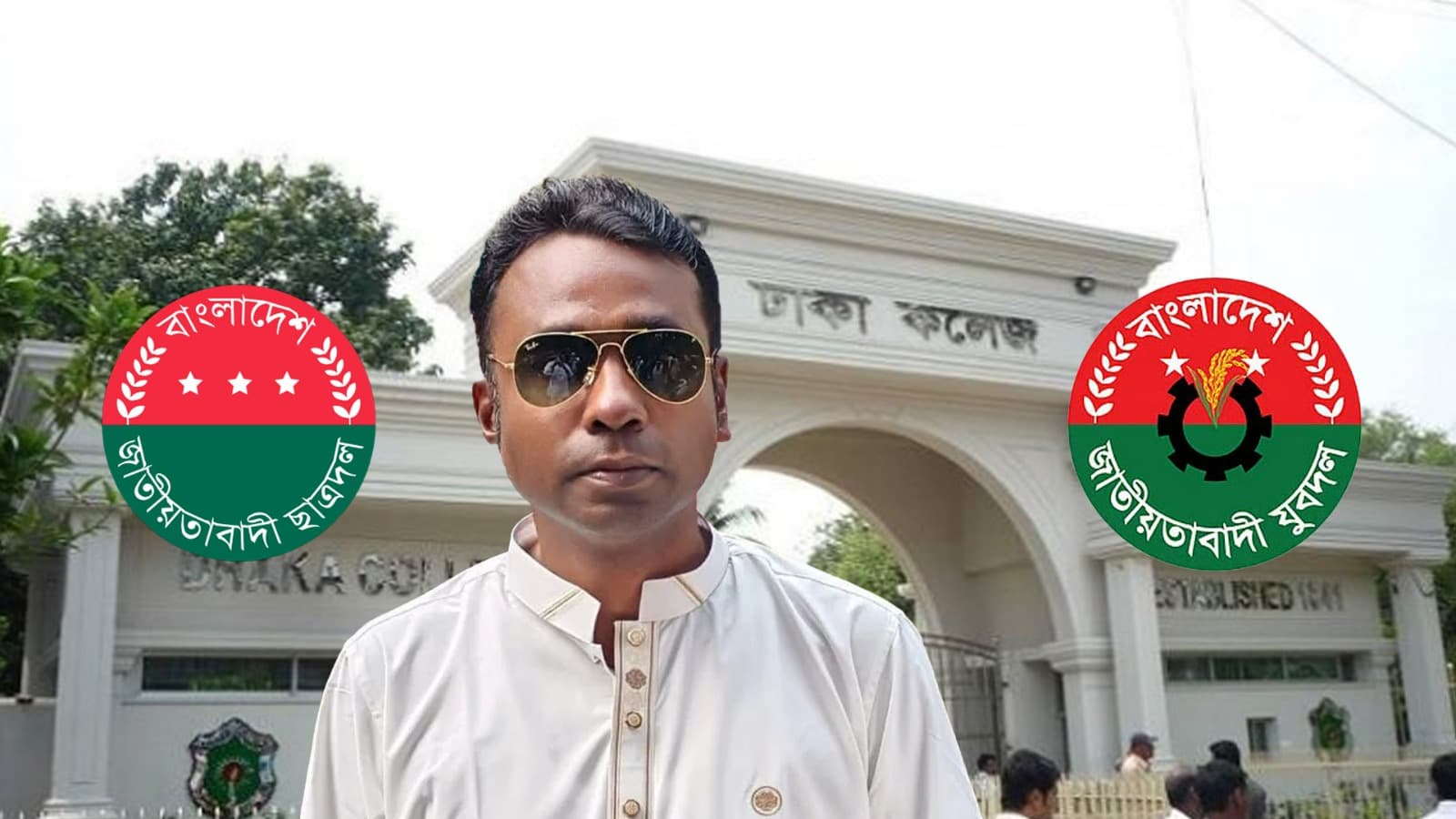 নিউমার্কেটে ফুটপাত দখল নিয়ে ঢাকা কলেজ ছাত্রদল ও নিউ মার্কেট থানা যুবদলের সংঘর্ষ