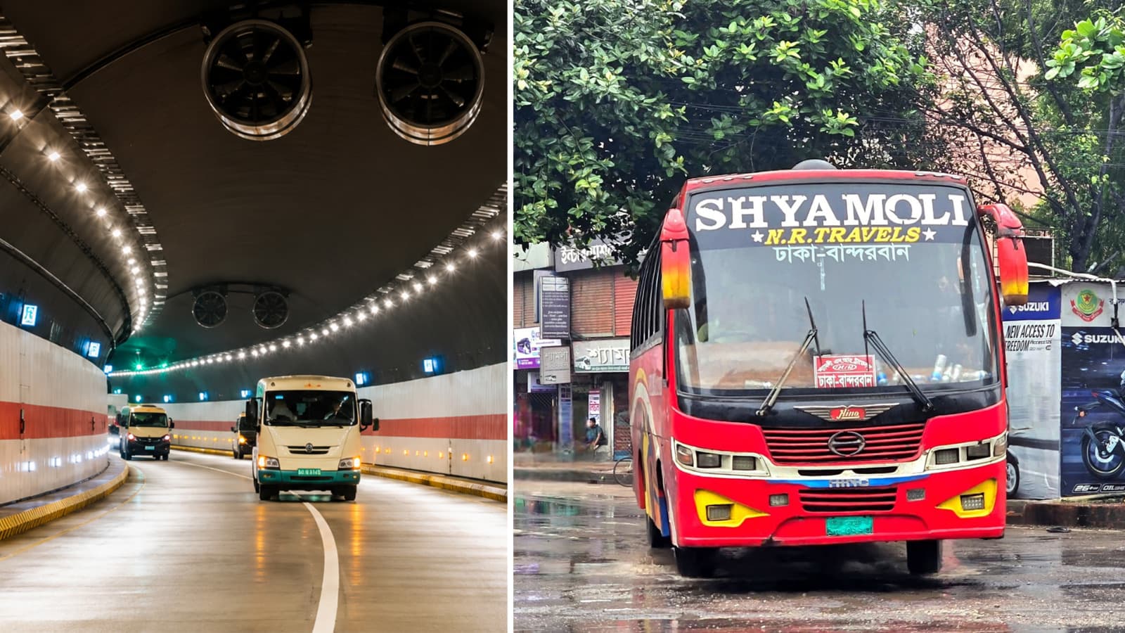 শ্যামলী পরিবহনে বাস ছাড়তে দেড়ি, টানেল টোলের নামে অতিরিক্ত অর্থ আদায়ের অভিযোগ
