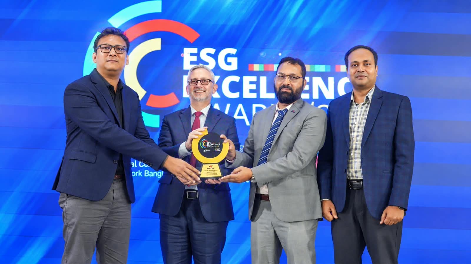 টেকসই উন্নয়ন, উদ্ভাবন, জলবায়ু কার্যক্রম ও কর্মক্ষেত্রের নিরাপত্তায় ‘ইএসজি এক্সিলেন্স অ্যাওয়ার্ডস’ পেল ওয়ালটন 