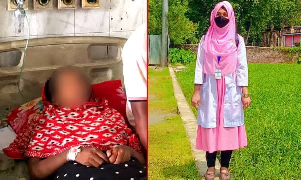 সিজারে পেটে গজ: ৪ মাস ধরে সিসিইউতে জীবন-মৃত্যুর সন্ধিক্ষণে নার্স বিথী