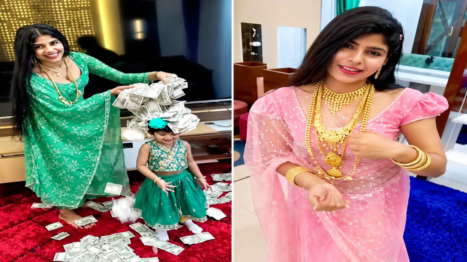 স্বর্ণ ও টাকা দেখিয়ে ভিডিও, রাতে বাড়িতে চুরি