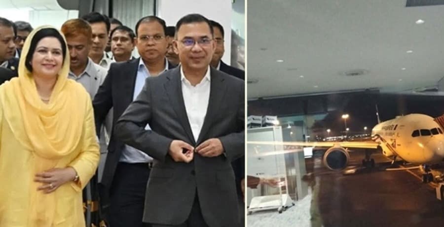 যান্ত্রিক ত্রুটিতে নারিতায় আটকা প্রধানমন্ত্রীর ফ্লাইট, বিমান থেকে নামলেন তারেক রহমান