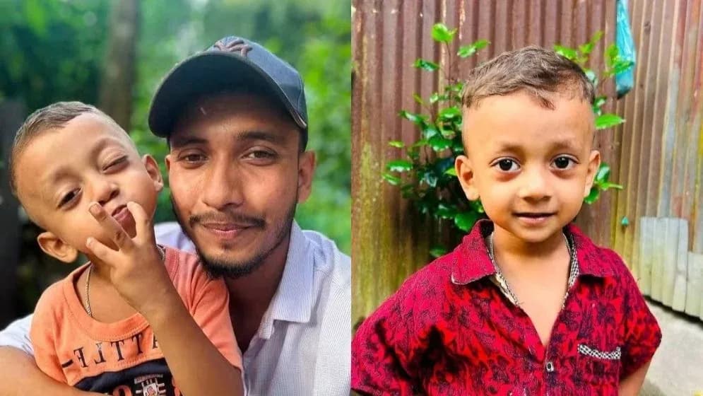 যে শিশুর হাসিতে মুগ্ধ হতেন সবাই, সেই দ্বীপের মৃত্যুতে শোকের ছায়া