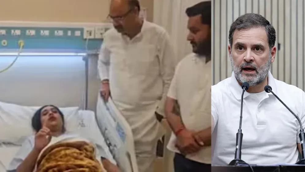 রাহুল গান্ধীর বিরুদ্ধে অন্তঃসত্ত্বা সাংবাদিককে ধাক্কা দেওয়ার অভিযোগ, পাল্টাপাল্টি বক্তব্যে উত্তেজনা