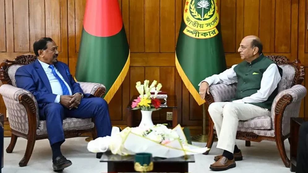স্পিকারের সঙ্গে ভারতীয় হাইকমিশনারের বৈঠক, যেসব বিষয়ে আলোচনা