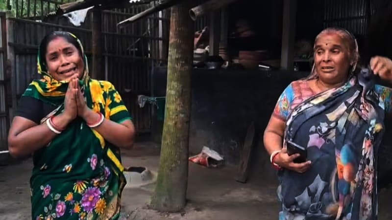 চাঁদা না পেয়ে গভীর রাতে হামলা-লুট, আতঙ্কে ঋষি পরিবার