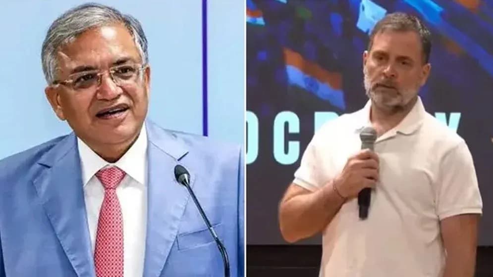 সিইসি জ্ঞানেশকে ‘রাজসাক্ষী’ হওয়ার পরামর্শ রাহুল গান্ধীর,