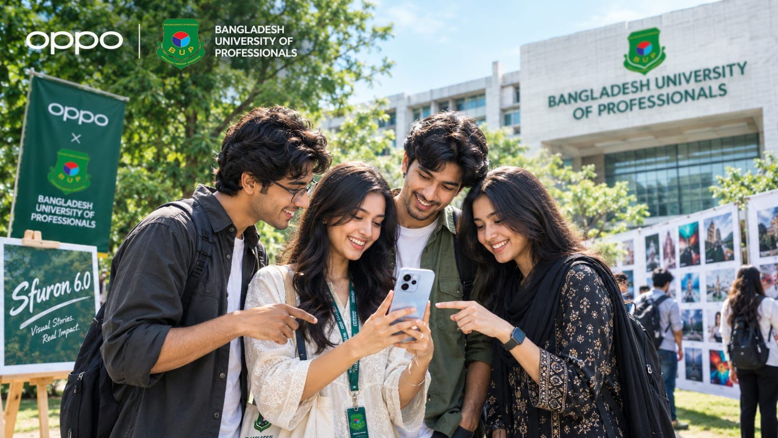 পিক্সেল থেকে পার্সপেক্টিভ: তরুণ ভিজ্যুয়াল স্টোরিটেলারদের একত্রিত করতে হাত মেলালো অপো ও বিইউপি