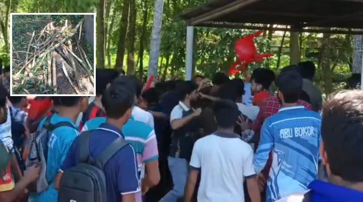 ইবিতে ফুটবল খেলাকে কেন্দ্র করে দুই বিভাগের মধ্যে সংঘর্ষ, আহত ৭