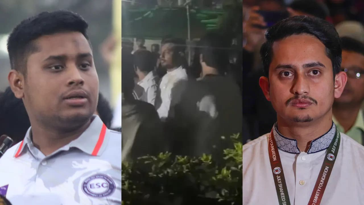 কুষ্টিয়ায় নাসীরুদ্দীন পাটওয়ারীর ওপর হামলা, হাসনাত-সারজিসের প্রতিক্রিয়া