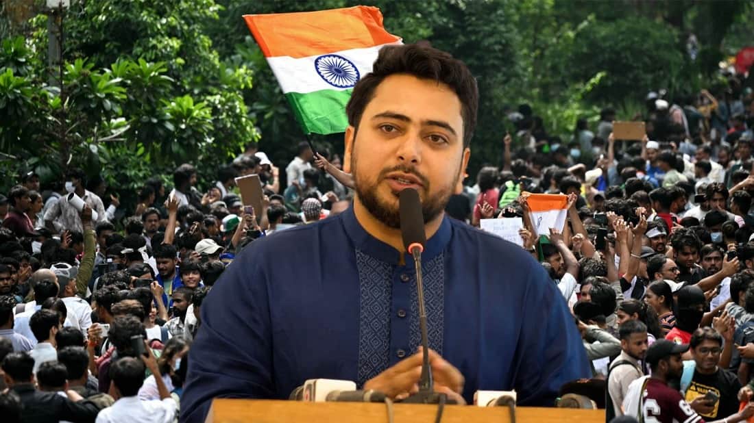 ভারতের তরুণদের আন্দোলনে সংহতি নাহিদ ইসলামের