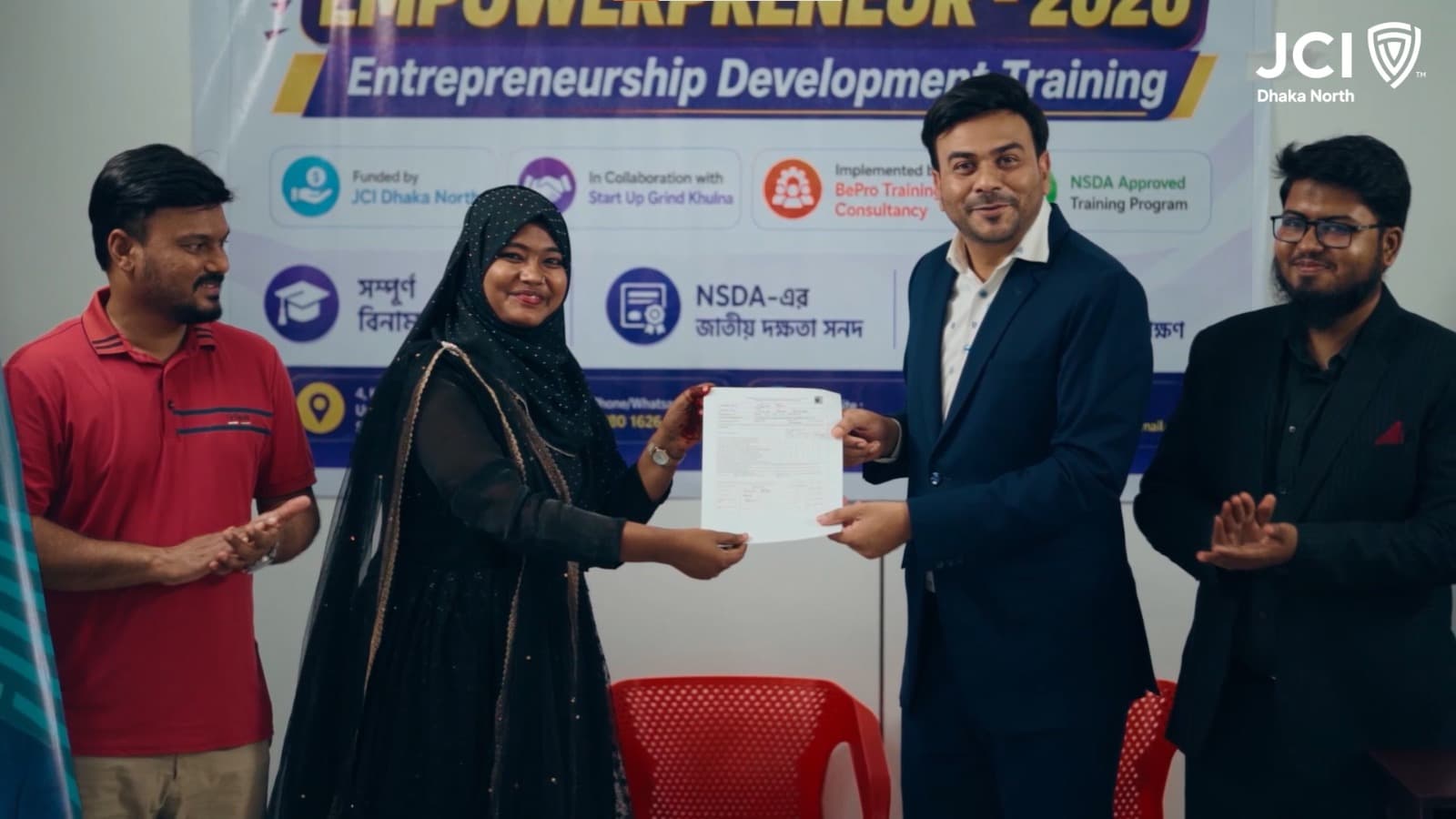 তরুণ উদ্যোক্তাদের দক্ষতা বাড়াতে জেসিআই ঢাকা নর্থের ‘এমপাওয়ারপ্রেনার–২০২৬’